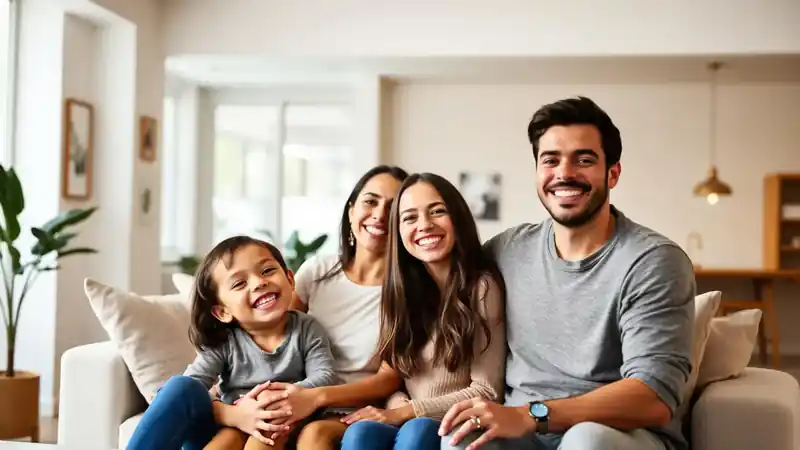 Família protegida pela consultoria da Patro Seguros